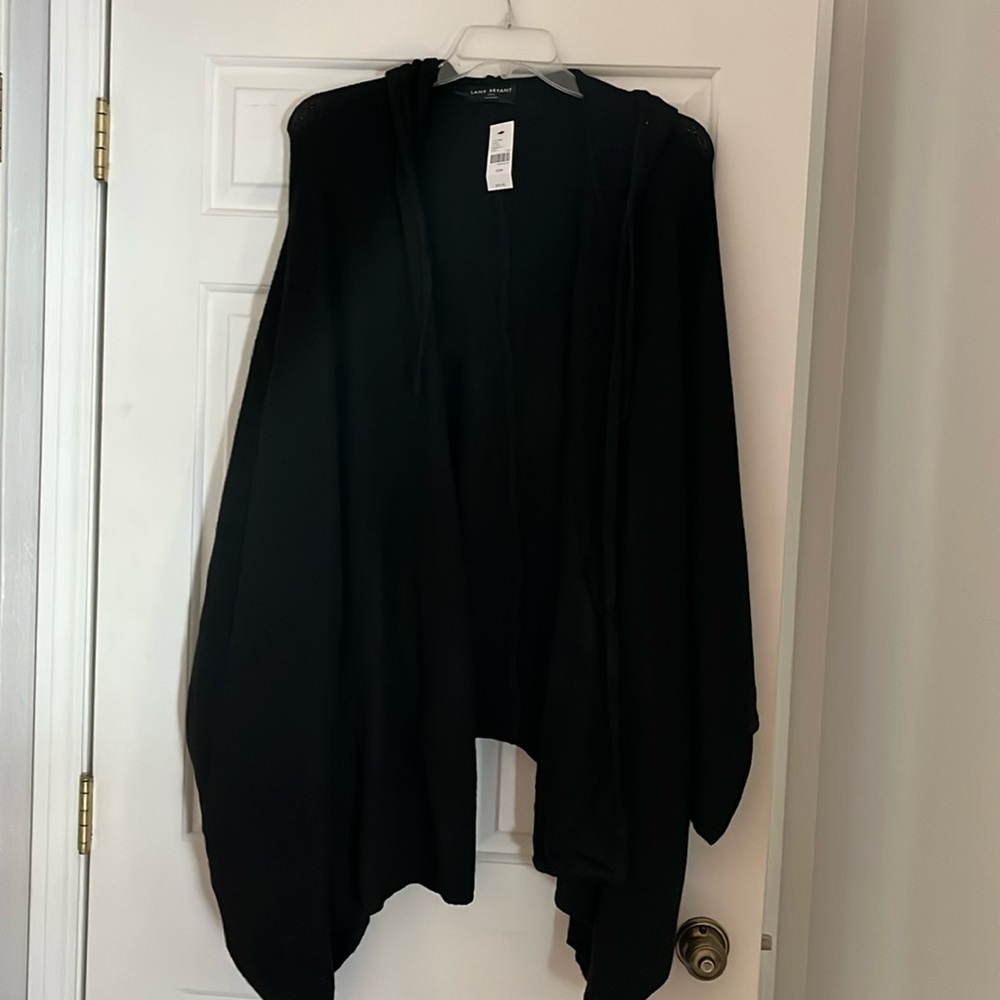 Lane Bryant Black Bat Wing Cardigan 22/28 NWT